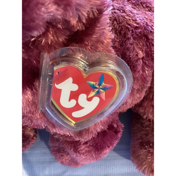 Ty Beanie Buddy Colosso the Wooly Mammoth Elephant Collectible Plush 2003 - Picture 4 of 10